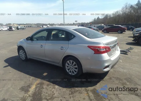 2016 Nissan Sentra Sv from USA, damaged, VIN 3N1AB7AP1GY212718